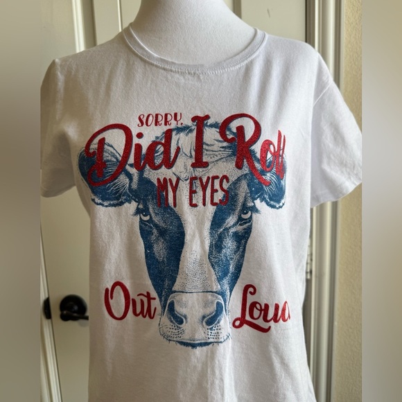 Funny Graphic cow t shirt - Picture 2 of 3